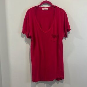 Forever 21 t-shirt tunic top L